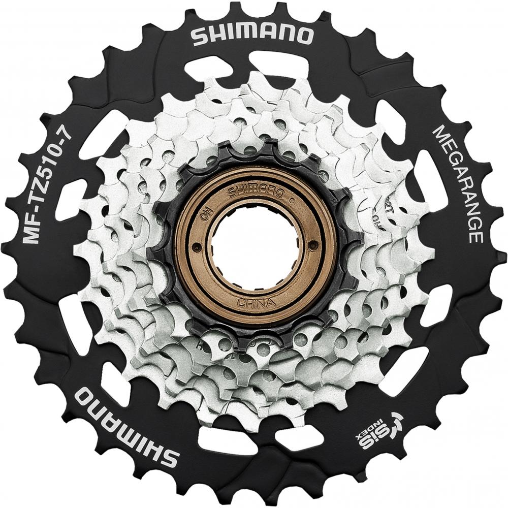 SHIMANO Schraubkranz TZ510 7-fach 14-34 Zähne, 34 Zähne