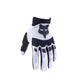 FOX Dirtpaw Vollfingerhandschuhe Weiß S mit TPR-Schutz