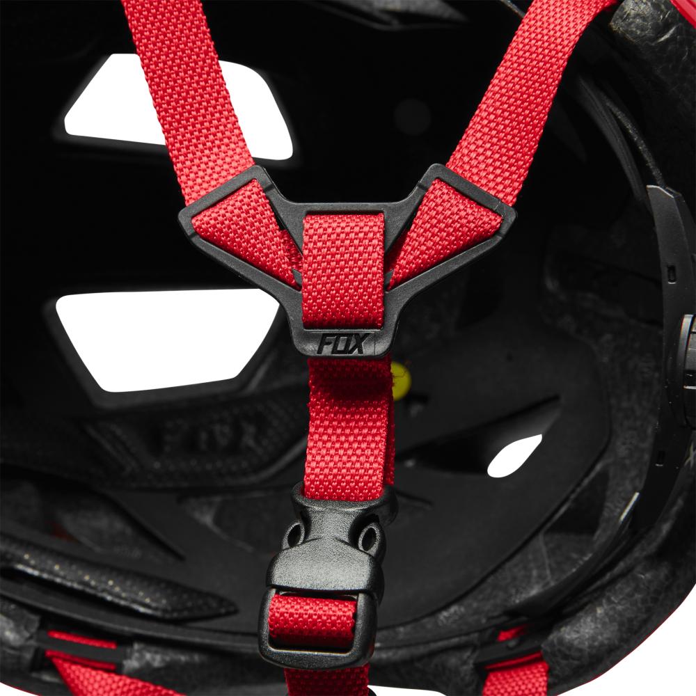 Fox Helm Mainframe Helmet Mips CE Red L