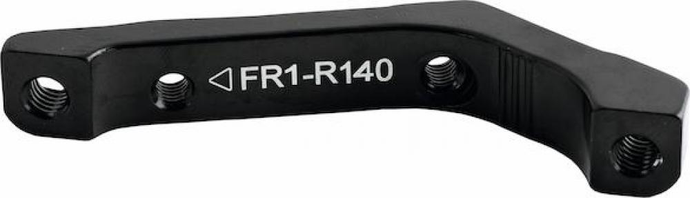 TRP Bremssatteladapter Flatmount auf Postmount Ø 140 mm Schwarz - sichere Montage hinten