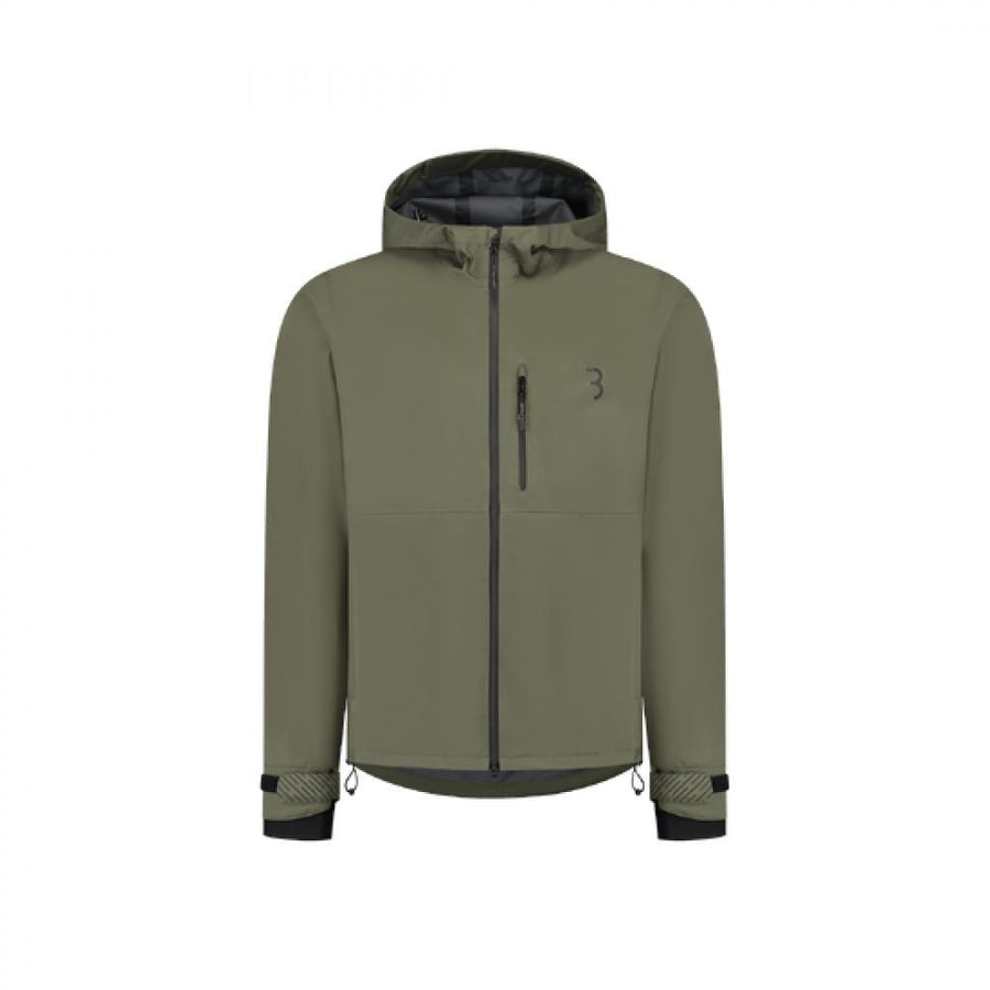 BBB Cycling Regenjacke Rainshield explorer XL olive - zuverlässiger Wetterschutz beim Raßahren