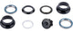 CONTEC AHS-50 Ahead Steuersatz 1 1/8" Aluminium schwarz - gedichtete Industriekugellager, EC41/28,6 EC41/30, Aufbauhöhe 28 mm