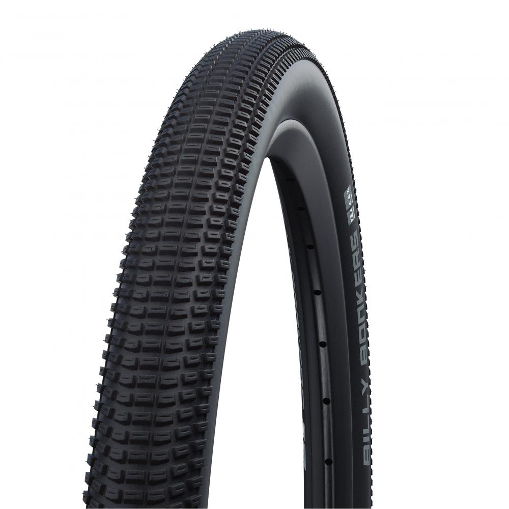 Schwarzer Schwalbe Faltreifen Billy Bonkers Performance Line, spezialisiert für Pumptrack und Dirtjump.