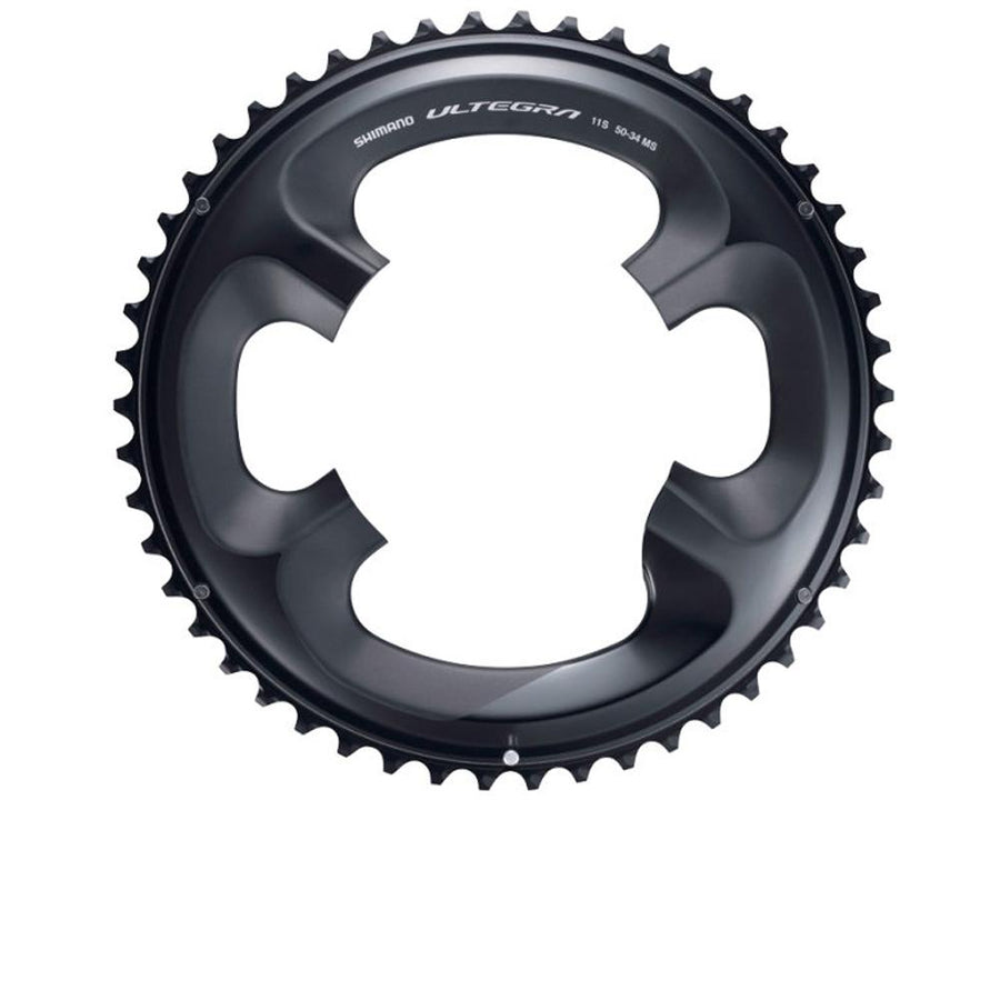 SHIMANO ULTEGRA FC-R8000 Kettenblatt 53 Zähne Schwarz - präzise Schaltperformance für Rennräder