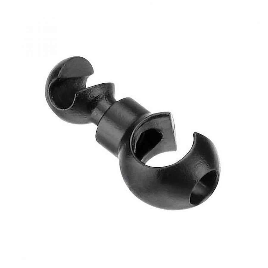Jagwire Kabelverbinder Rotating Hook 5,0-5,5 mm Schwarz - aufgeräumtes Cockpit ohne Kabelklappern