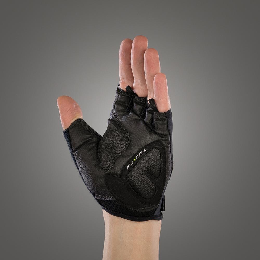 CHIBA BioXCell - Radhandschuhe L schwarz mit BioXCell Gelpolsterung