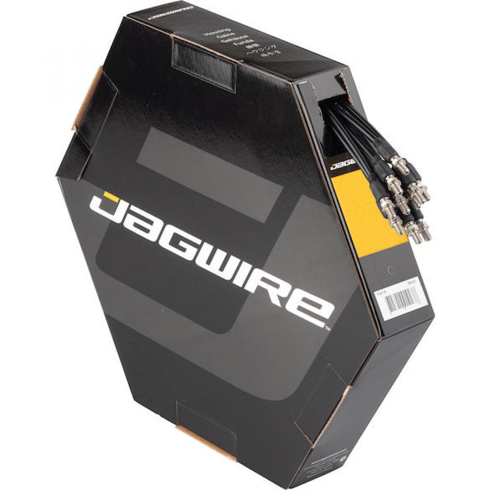 Jagwire Bremsleitungsset Sport Hydraulic für DOT 2000 mm Schwarz - zuverlässige Bremsperformance