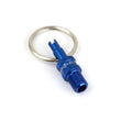 by,schulz Ventiladapter Mini Tool SV/DV auf AV blau - kompakter Ventiladapter