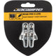 Jagwire Road Pro Cartridge Bremsschuhe Silber - Leichte Bremsschuhe für Shimano