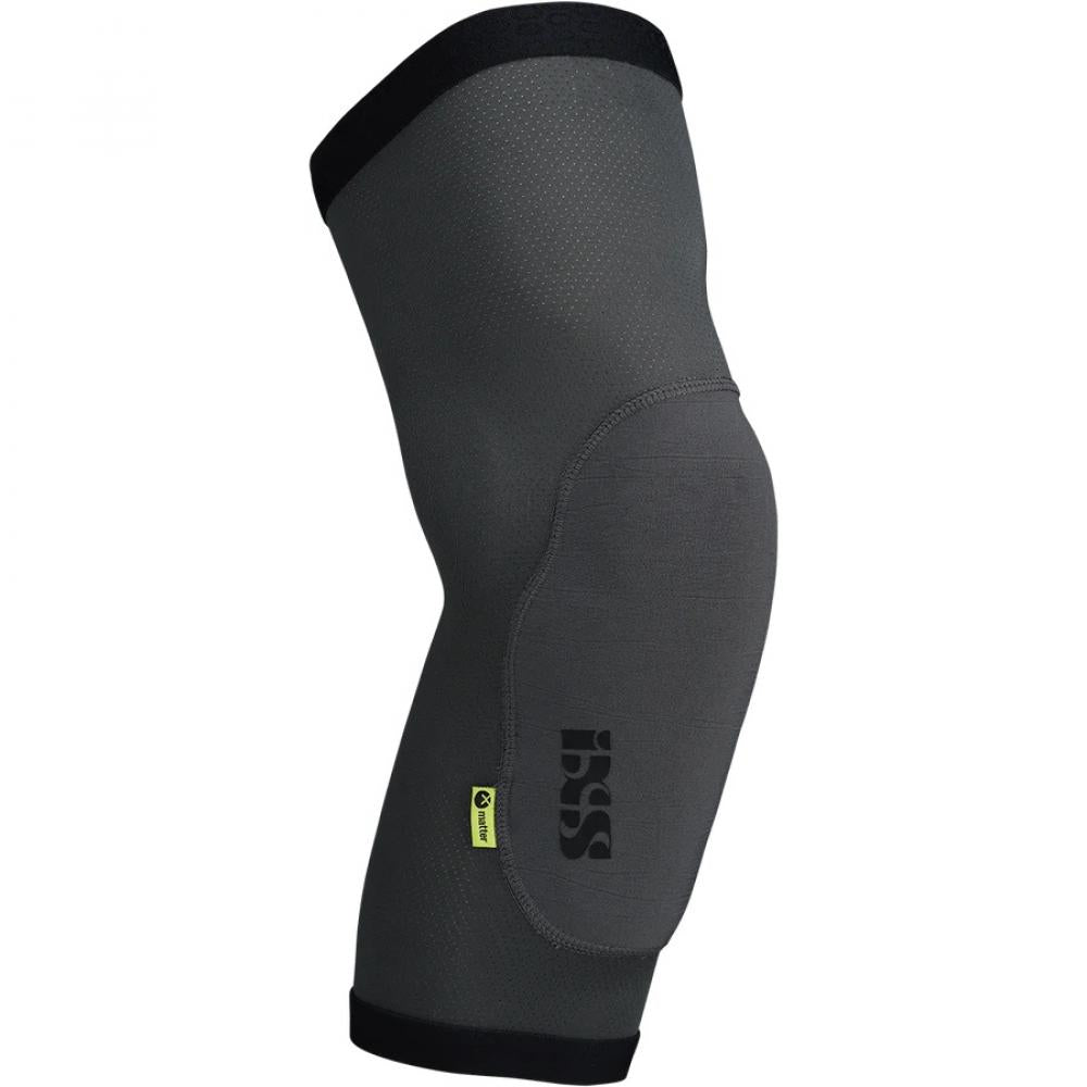 IXS Sports Division iXS Flow Light Knee Guard L grey - leichter Knieschoner mit Xmatter Schutz