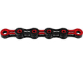 KMC Kette X-11-SL DLC schwarz/rot, 11s/118 Gl
