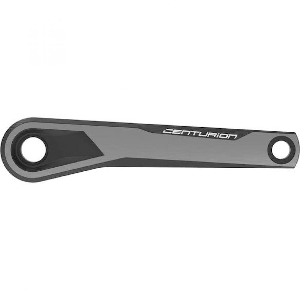 Centurion Kurbelarm für Bosch Gen4, silber 165 mm Silber/schwarz - zuverlässiger E-Bike-Antrieb
