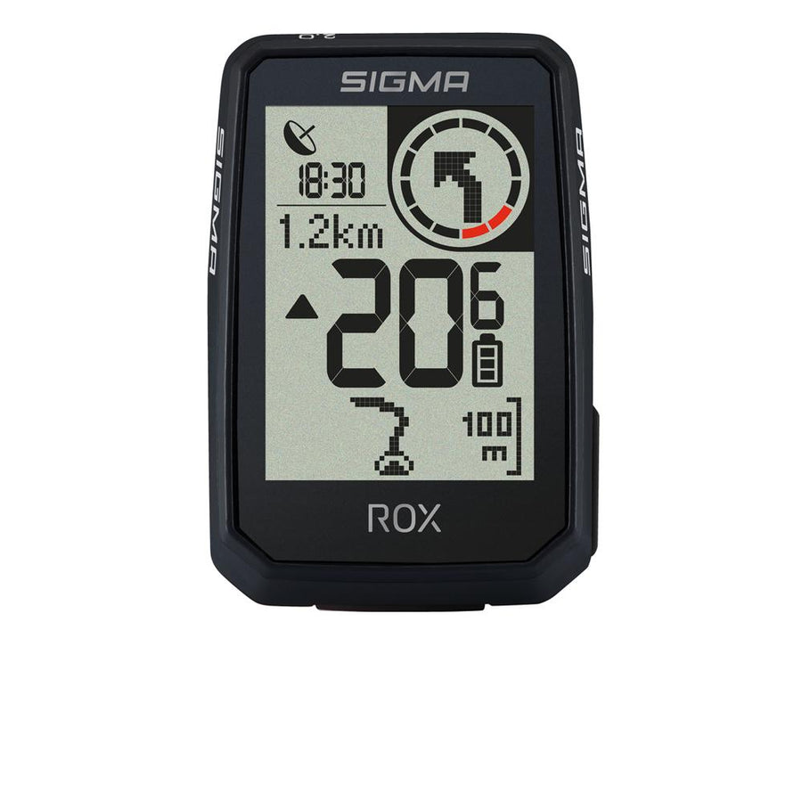 Sigma Computer ROX 2.0 GPS Fahrradcomputer schwarz - 26 Stunden Akkulaufzeit - E-Bike-Ready - Fahrradcomputer & GPS - FahrradcomputerGPS
