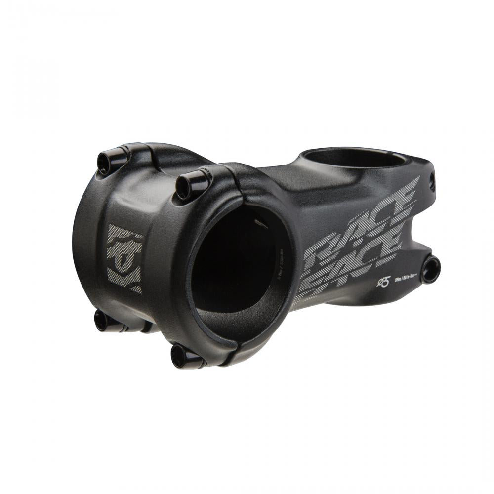 Race Face Chester Vorbau, 31.8mm, 70mm, 8°, schwarz - stabiler MTB-Vorbau für Kontrolle