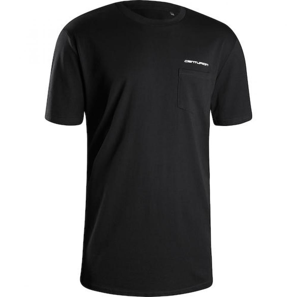 Centurion T-SHIRT CENTURION 22 SCHWARZ BRAND-EDITION Größe 22 - bequemes Bio-Baumwollshirt