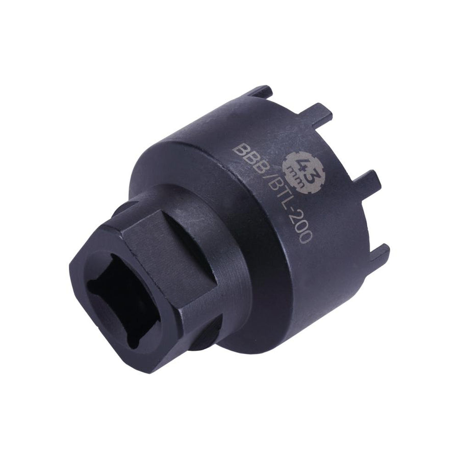 BBB Cycling BBB directmount chainring tool DirectPlug 1/2 Zoll schwarz - präzises Bosch Gen 3/4 Lockring-Werkzeug