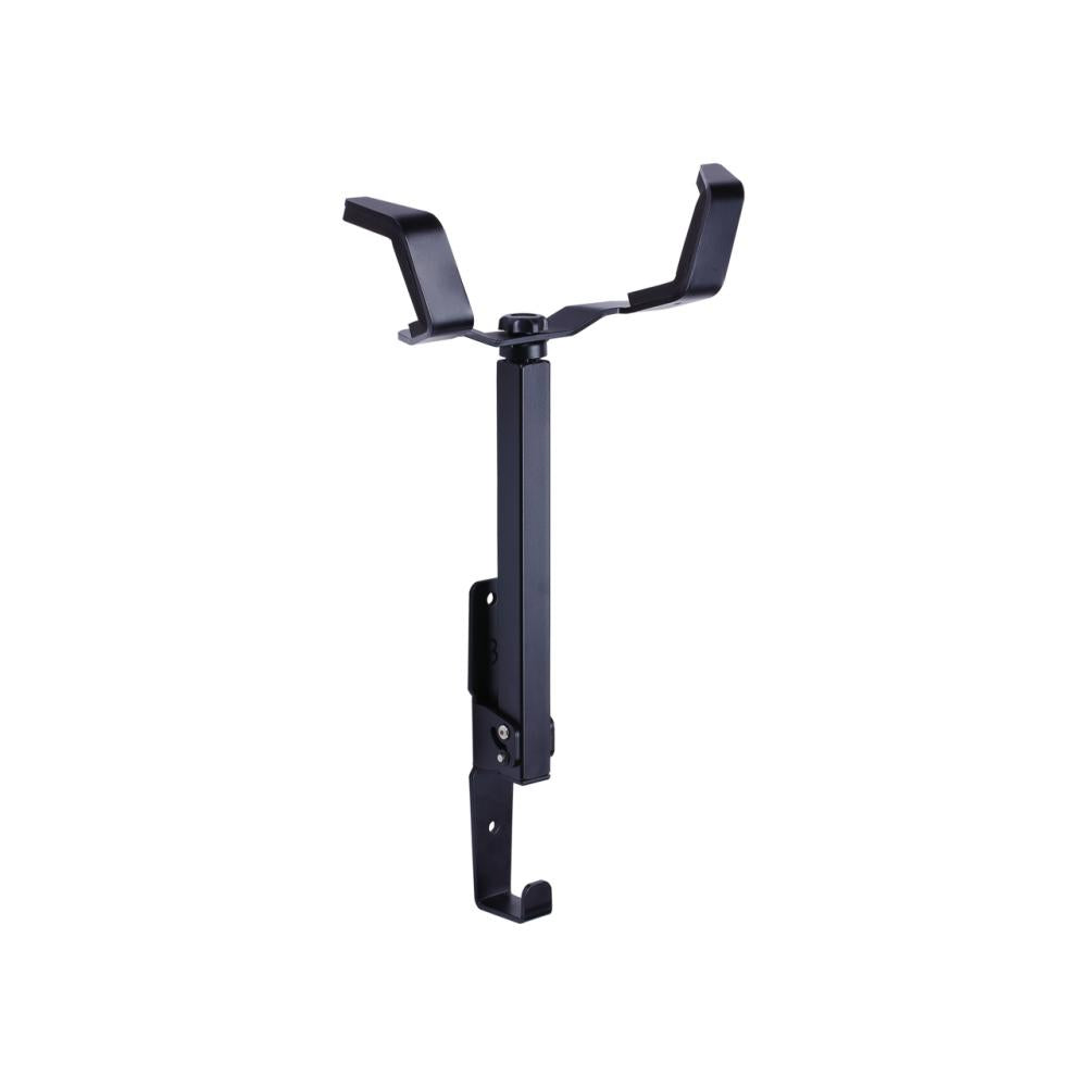 BBB Cycling Wandhaken Wallmount Deluxe 350mm schwarz - platzsparende Fahrradaufhängung