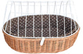 Aumüller Tierfahrradkorb Weide Racktime 46x70x40 cm