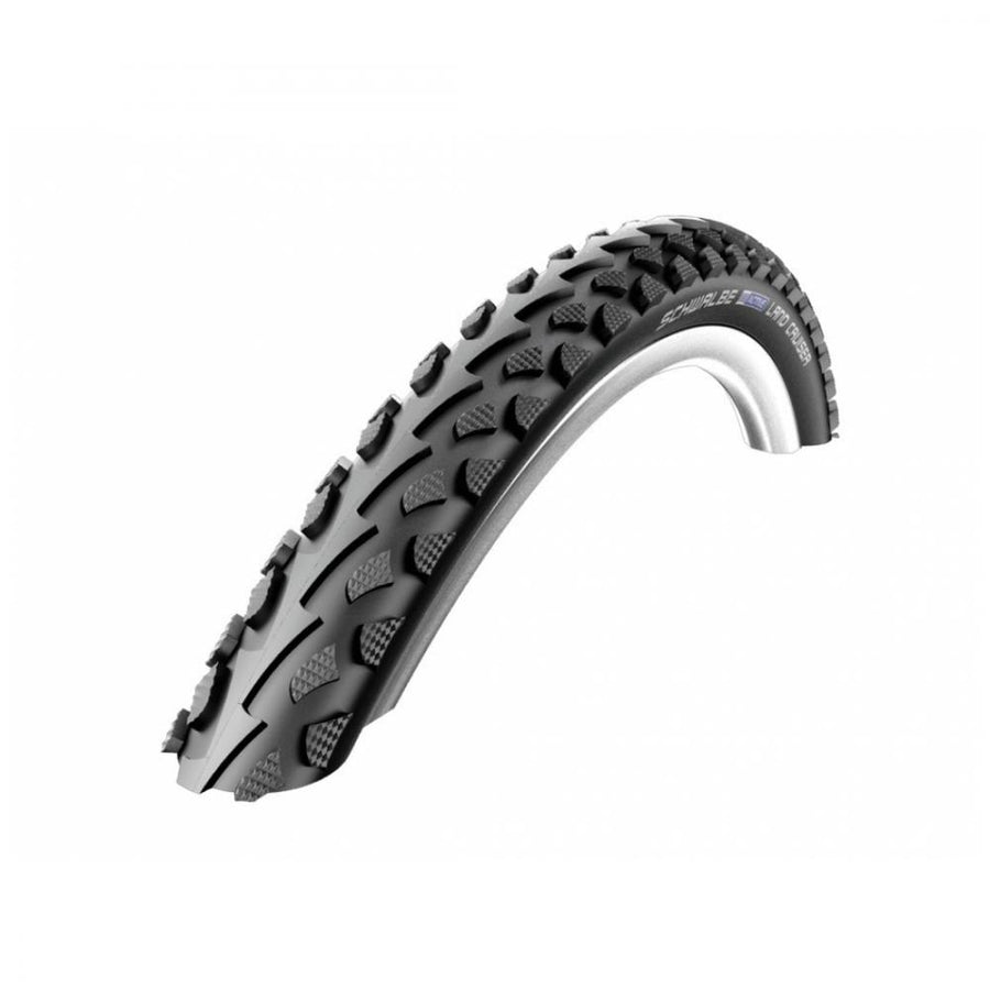 1 x Schwalbe Land Cruiser Drahtreifen 26x2.00\", K-Guard, Reflexstreifen, Allround-Profil für Straße & Gelände, langlebig & pannensicher