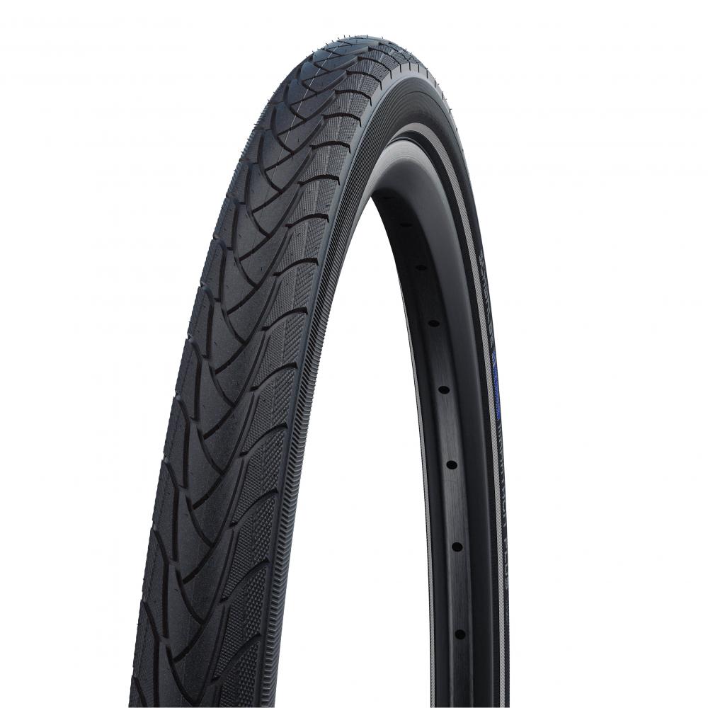 Schwalbe Marathon Plus 28x1.10 Reifen 700x28C mit SmartGuard Pannenschutz und HS440 Profil für E-Bikes bis 25 km/h.