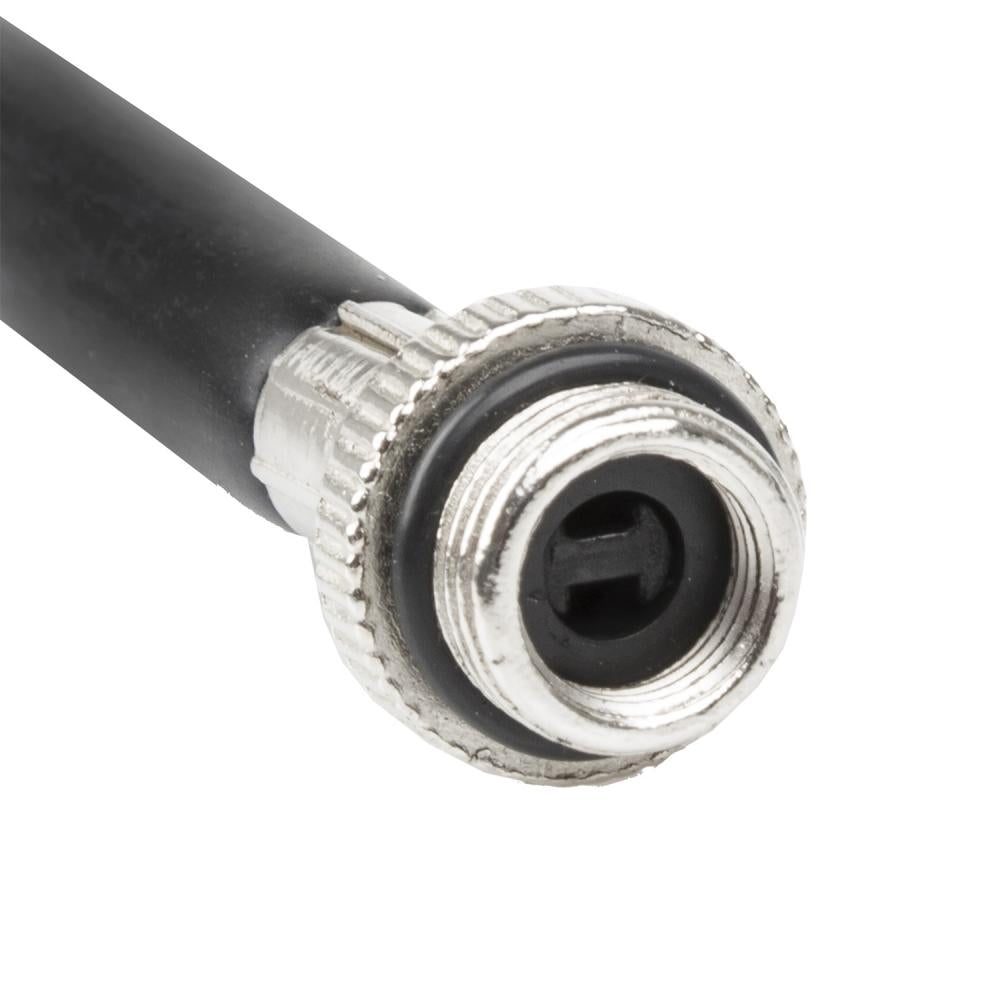 M-WAVE Flexi Tube Minipumpe Aluminium 190mm Leichtgewicht mit Flexschlauch für AV DV FV Ventile bis 6 bar