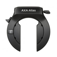 Axa Atlas Rahmenschloss 58 mm Schwarz - Hochsicherheits-Fahrradschloss mit Stahlbügel (direct mount )