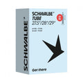 Schwalbe Fahrradschlauch SV19L für 27.5-29 Zoll Räder, 40mm SV-Ventil, ETRTO 54-622 bis 75-622.