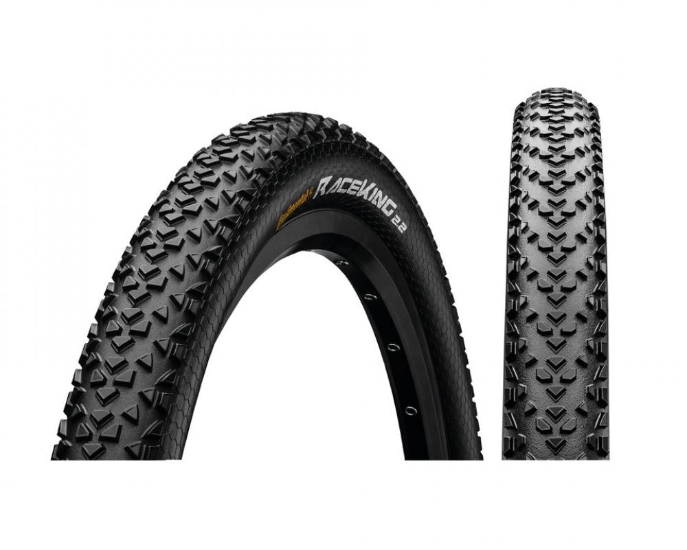 Continental Race King 2.0 MTB-Reifen 26x2.00 schwarz mit schnellem Stollenprofil.