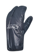 CHIBA Rain Shield Superlight - Lobster-Überzughandschuh, wind- & wasserabweisend, Größe M, schwarz
