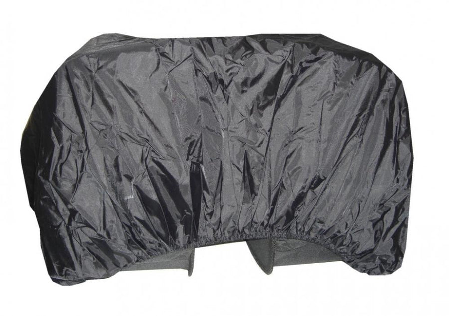Haberland Überzug für Doppeltaschen schwarz - zuverlässiger Regenschutz für Fahrradtaschen