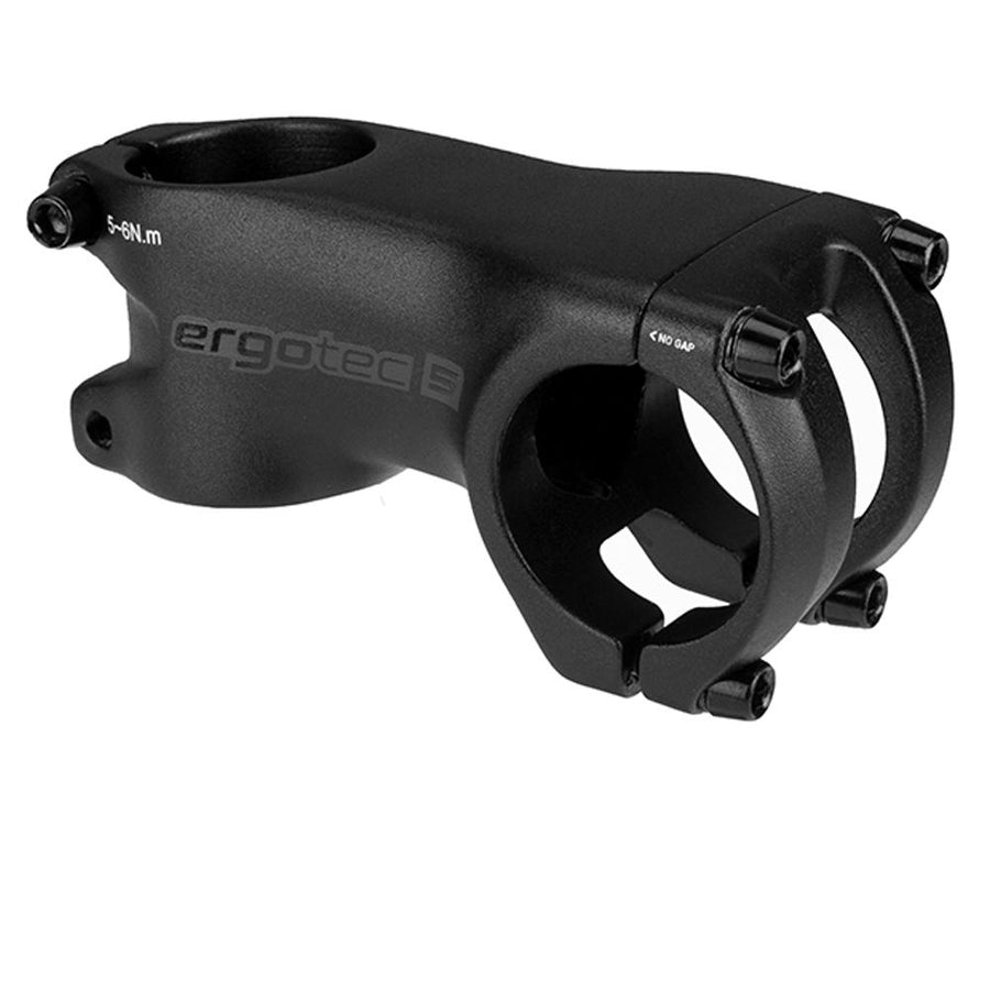 ErgoTec Hake 80 mm Vorbau, eff. Länge 75 mm, schwarz - präzise Lenkerposition