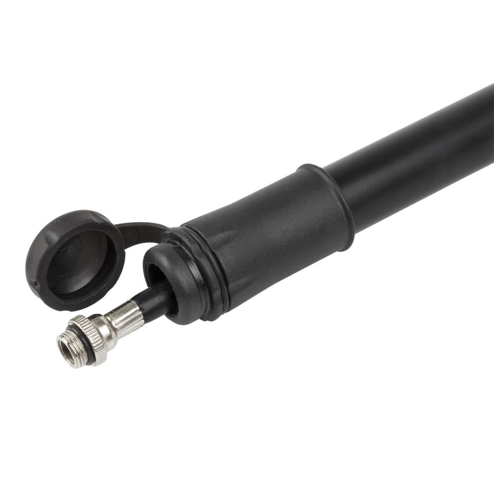 M-WAVE Flexi Tube Minipumpe Aluminium 190mm Leichtgewicht mit Flexschlauch für AV DV FV Ventile bis 6 bar