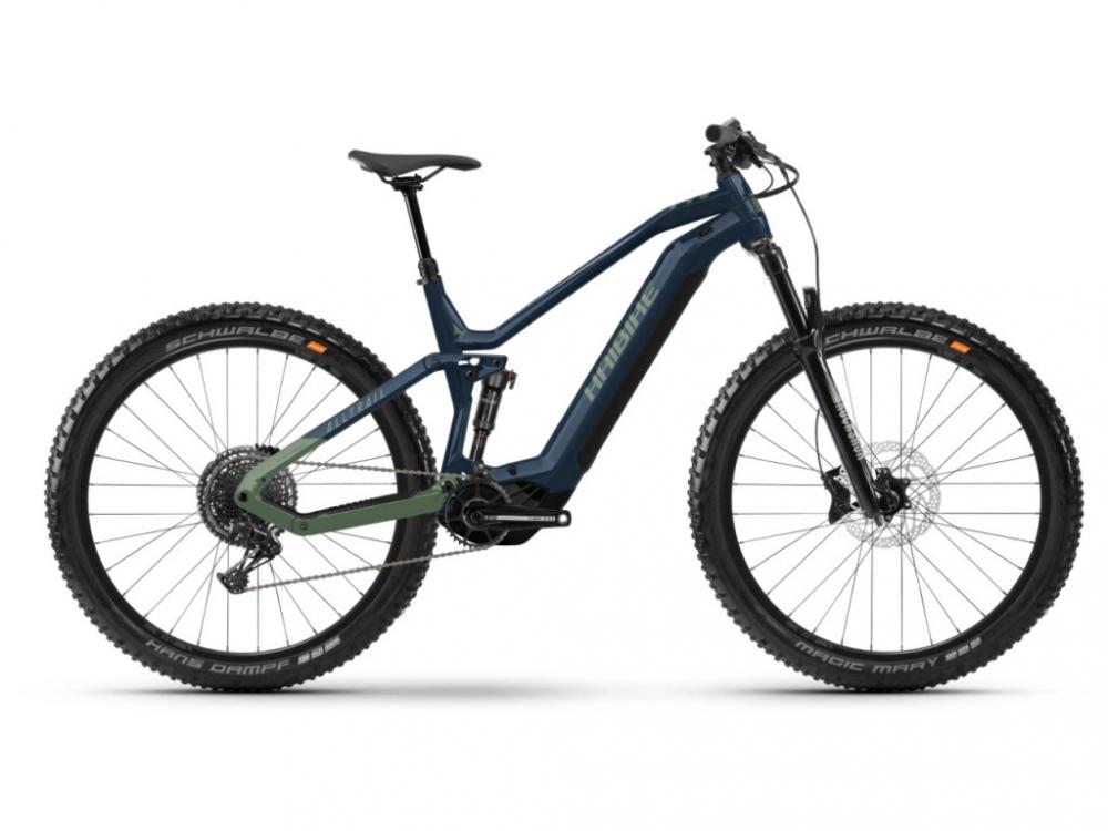 HAIBIKE AllTrail 9 29 i750Wh 12-G NX Eagle 22 HB YX3S Gloss Metal Blue Olive XL