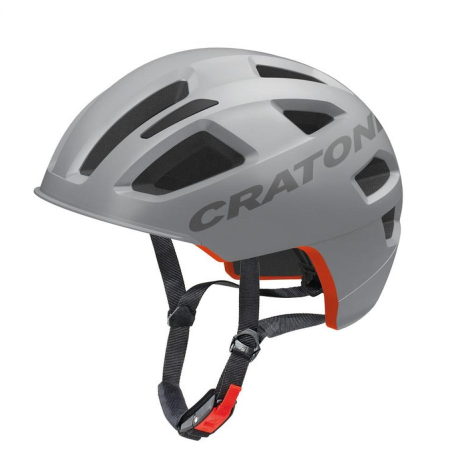 Cratoni Helm C-Pure City S/M 54 bis 58cm grau matt