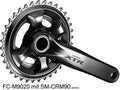 SHIMANO Kurbelgarnitur XTR FC-M9020 - 11-fach, 170 mm