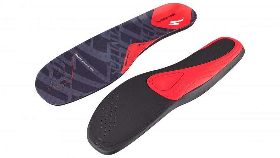 Specialized BG SL Footbed Gen 2 44-45 RED - ergonomische Body Geometry Einlegesohle - BG FITTING