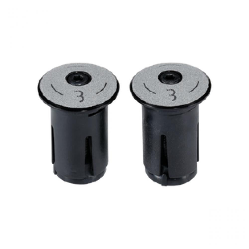 BBB Cycling end caps aluminum ScrewOn Alu 18 - reflektierende Lenkerendkappen für mehr Sicherheit