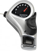 SHIMANO TOURNEY SL-TX50 Schalthebel 7-fach rechts mit Schelle - Trigger Shifter für Fahrrad MTB - Schaltbremshebel