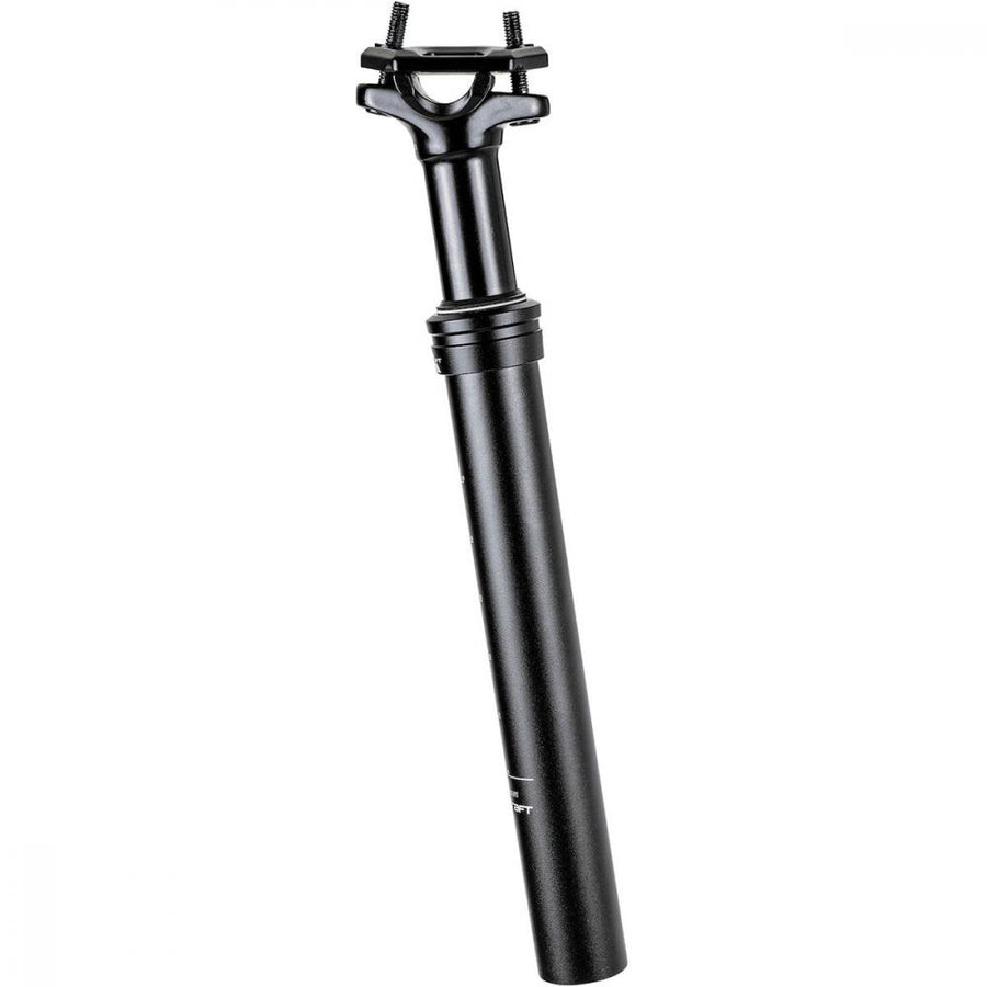 Procraft Suspension Pro II Sattelstütze 30,9 x 400 mm Schwarz - Gefederte Komfort-Sattelstütze für E-Bikes