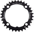 Stronglight Kettenblatt XC E 32Z - 4-Arm 104mm Lochkreis - Aluminium 5083 schwarz - für 9/10-fach MTB - mit Steighilfen