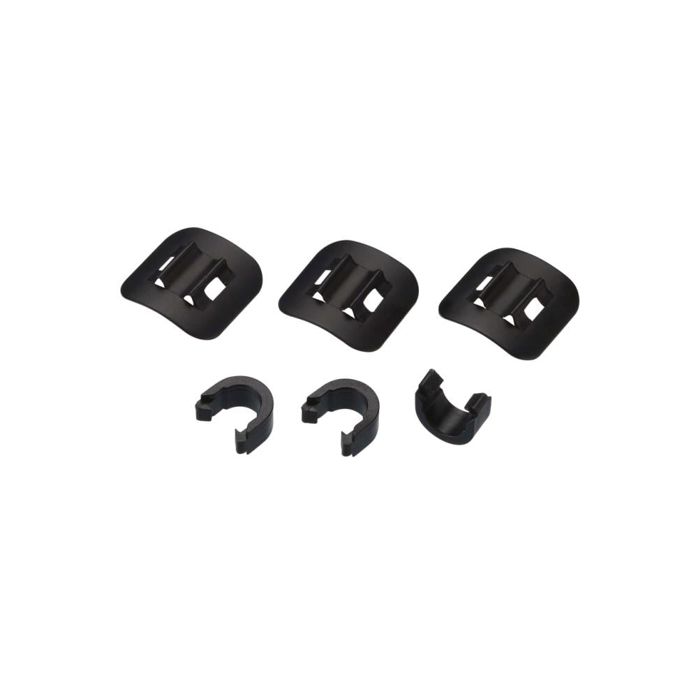 BBB Cycling BBB Alu Klemme HydroGuide 3 schwarz - saubere Führung für hydraulische Leitungen