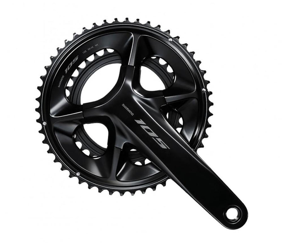 SHIMANO Kurbelgarnitur 105 FC-R7100, schwarz, 50-34 Zähne