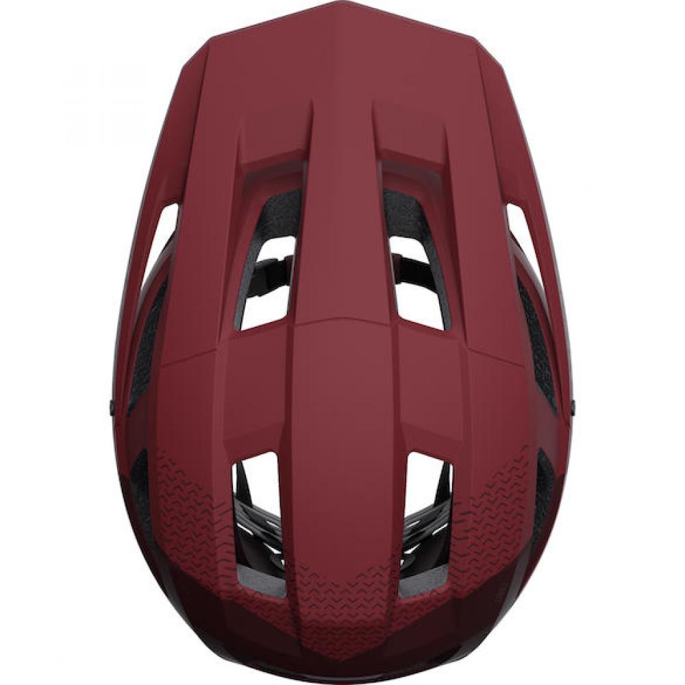 Limar Tonale Matt Amaranth L Rot - leichter All-Mountain- und Enduro-Fahrradhelm
