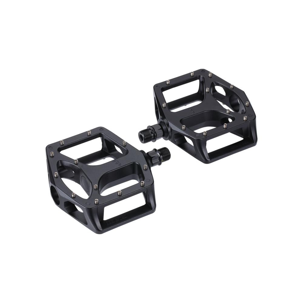 BBB Cycling BBB Pedale MountainHigh matt schwarz - robustes Aluminium-Plattformpedal für Trail und Alltag