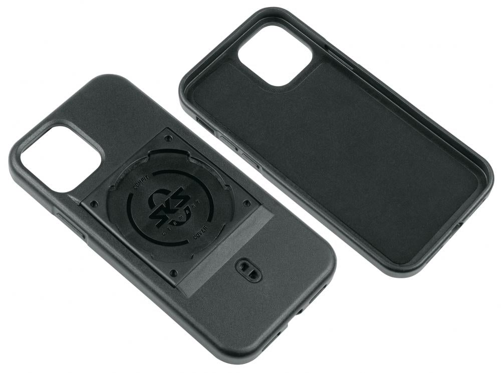 SKS GERMANY COMPIT Cover iPhone 12/12 Pro  robuste 2K-Hülle, kompatibel mit COMPIT-Halterung, Wireless Charging, stoßdämpfend, rutschfest