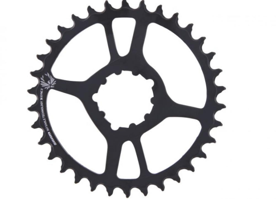 SRAM X-Sync Eagle Kettenblatt 34T Direct Mount aus Carbon/Stahl, schwarz
