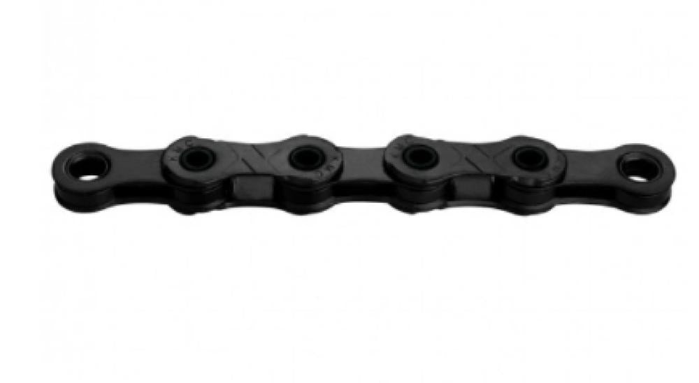 KMC Kette DLC 12 schwarz für 12fach 126Glieder Diamant Beschichtung NICHT laufrichtungsgebunden Gewicht 260 g Inkl. Missing Link