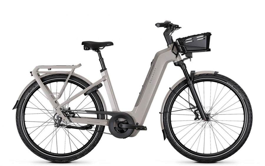 Kalkhoff IMAGE 5+ MOVE E-Citybike 800 Wh Grau M 48 cm