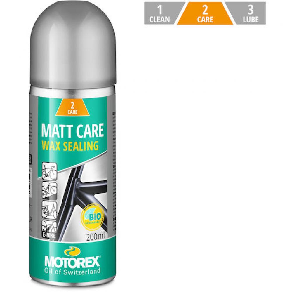 MOTOREX BIKE MATT CARE 200ml MATT - Schutzpflege für matte Bike-Oberflächen