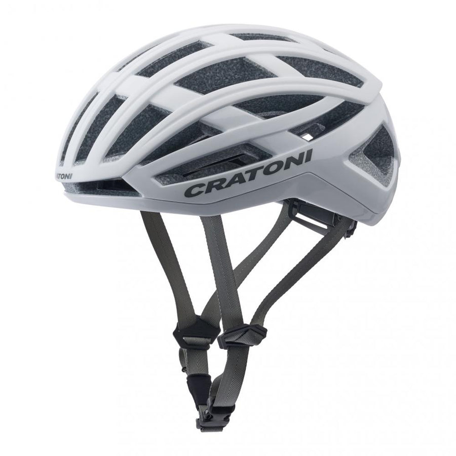 CRATONI C-AirLite Fahrradhelm S-M 52-56 cm White Matt/Glossy 180 g